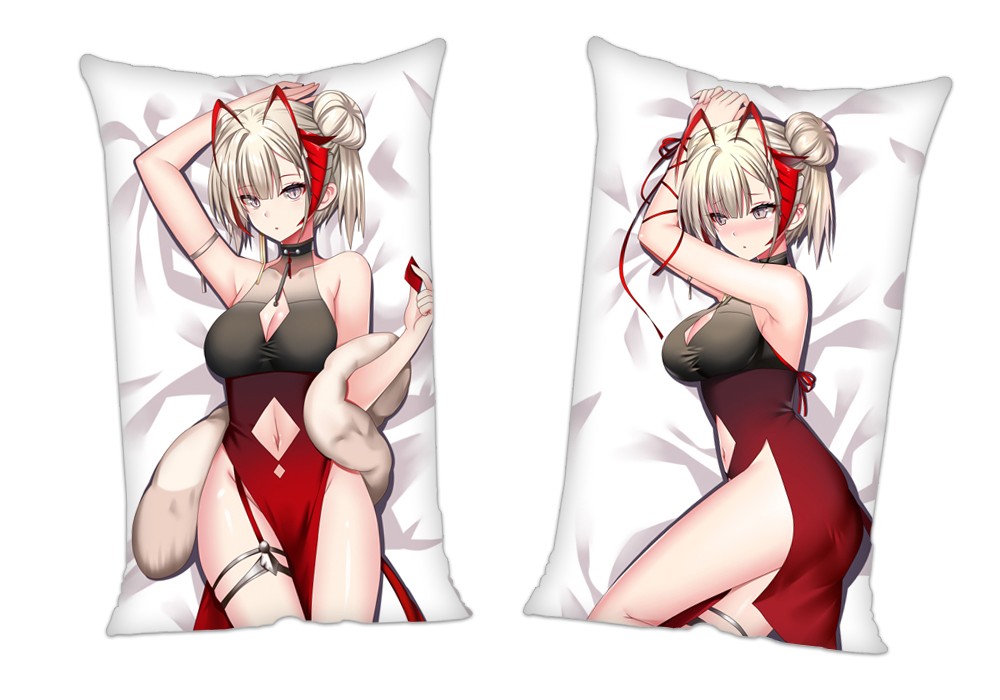 Arknights W Anime 2Way Tricot Air Pillow With a Hole 35x55cm(13.7in x 21.6in)