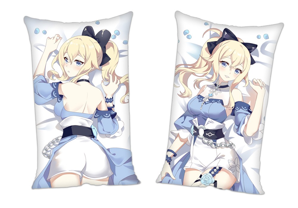 Genshin Impact Jean Anime 2Way Tricot Air Pillow With a Hole 35x55cm(13.7in x 21.6in)