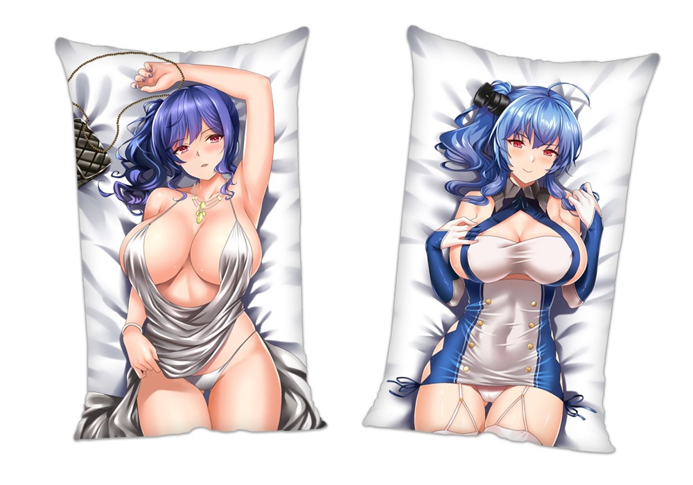 Azur Lane USS St Louis Anime 2Way Tricot Air Pillow With a Hole 35x55cm(13.7in x 21.6in)