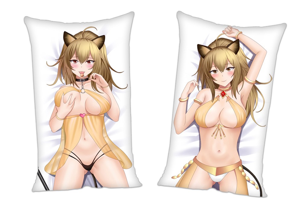 Arknights Siege Verna Anime 2Way Tricot Air Pillow With a Hole 35x55cm(13.7in x 21.6in)