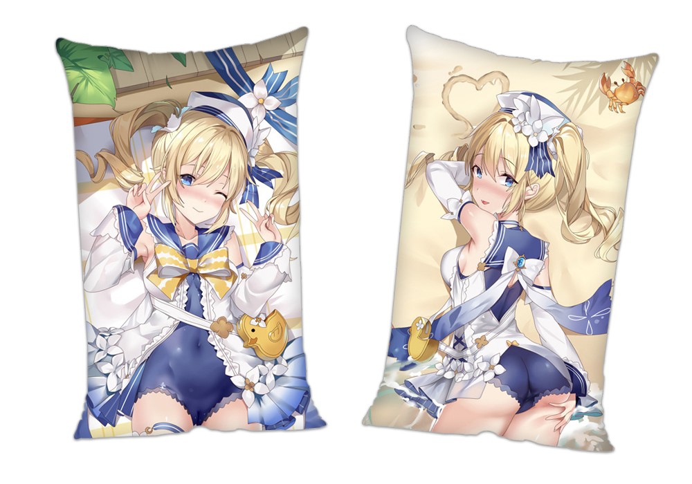 Genshin Impact Barbara Anime 2Way Tricot Air Pillow With a Hole 35x55cm(13.7in x 21.6in)