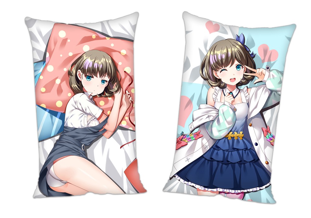 LoveLive Superstar Tang Keke Anime 2Way Tricot Air Pillow With a Hole 35x55cm(13.7in x 21.6in)