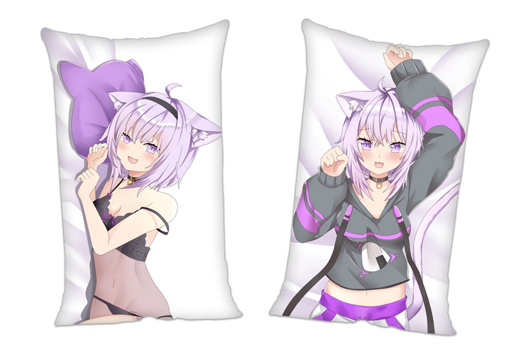 Virtual Youtuber Nekomata Okayu Anime 2Way Tricot Air Pillow With a Hole 35x55cm(13.7in x 21.6in)
