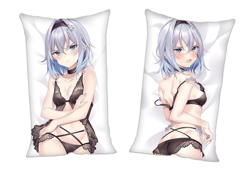 The Ryuo s Work is Never Done Anime 2Way Tricot Air Pillow With a Hole 35x55cm(13.7in x 21.6in)
