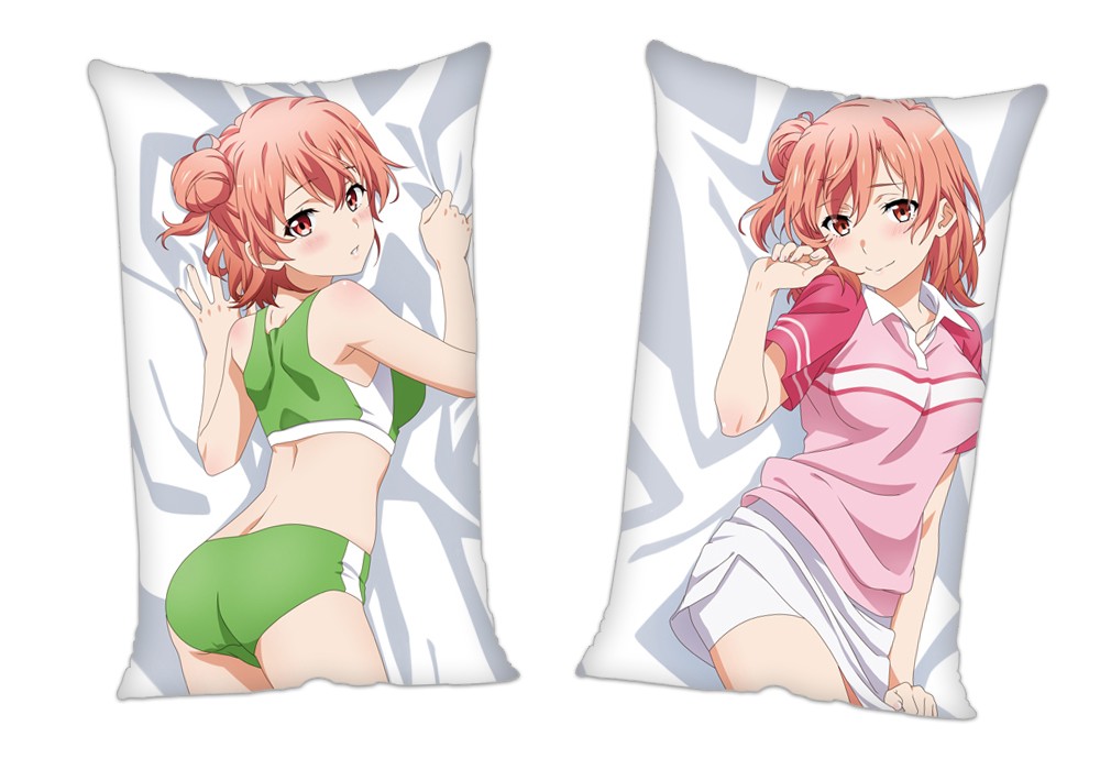 My Youth Romantic Comedy Is Wrong As I Expected Yuigahama Yui Anime 2Way Tricot Air Pillow With a Hole 35x55cm(13.7in x 21.6in)