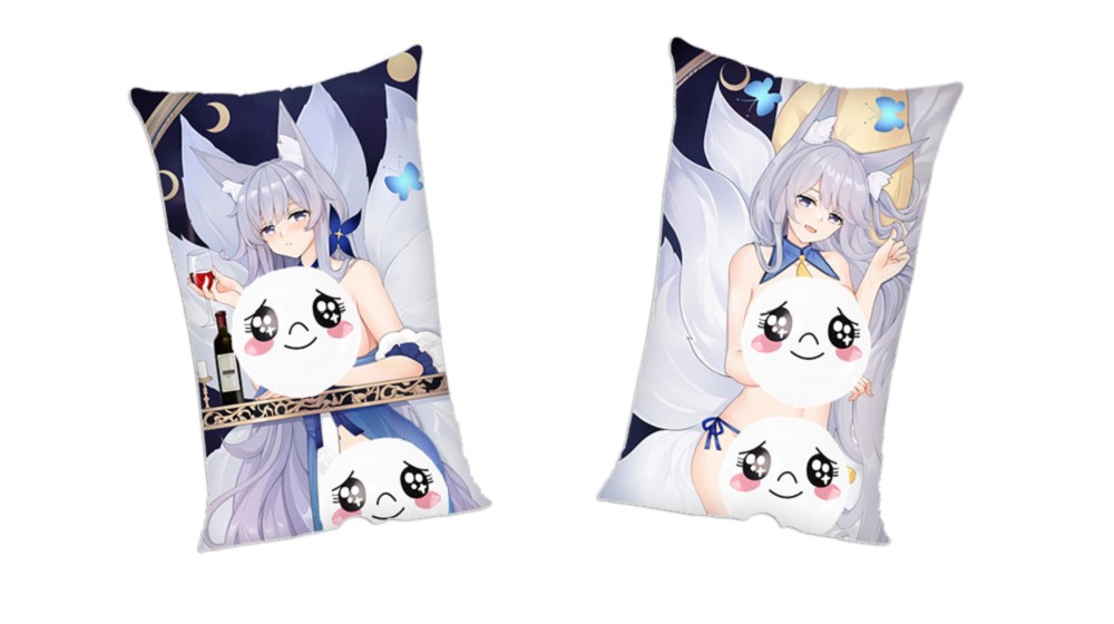 Azur Lane Shinano Anime 2Way Tricot Air Pillow With a Hole 35x55cm(13.7in x 21.6in)