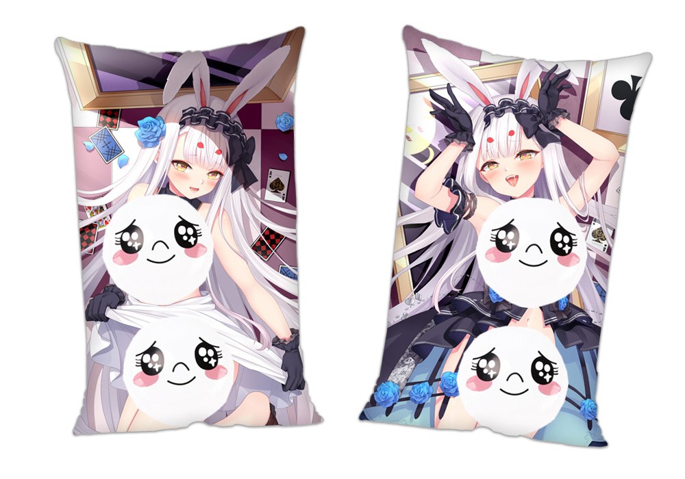 Azur Lane Shimakaze Anime 2Way Tricot Air Pillow With a Hole 35x55cm(13.7in x 21.6in)