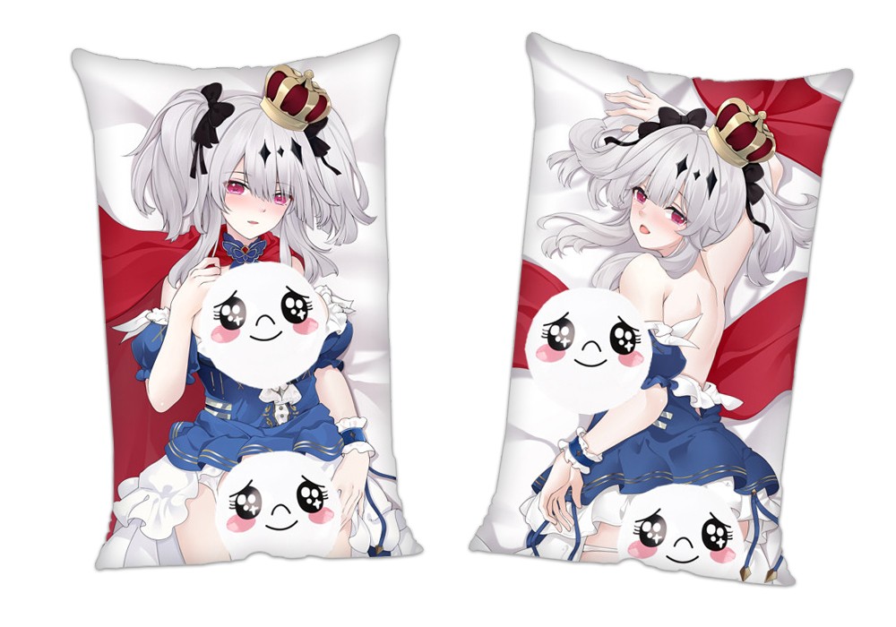 Azur Lane MNF Joffre Anime 2Way Tricot Air Pillow With a Hole 35x55cm(13.7in x 21.6in)