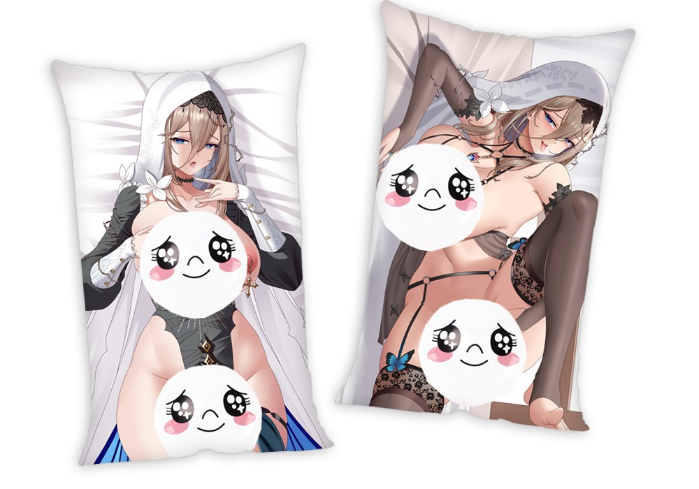 Honkai Impact 3rd Aponia Anime Two Way Tricot Air Pillow With a Hole 35x55cm(13.7in x 21.6in)