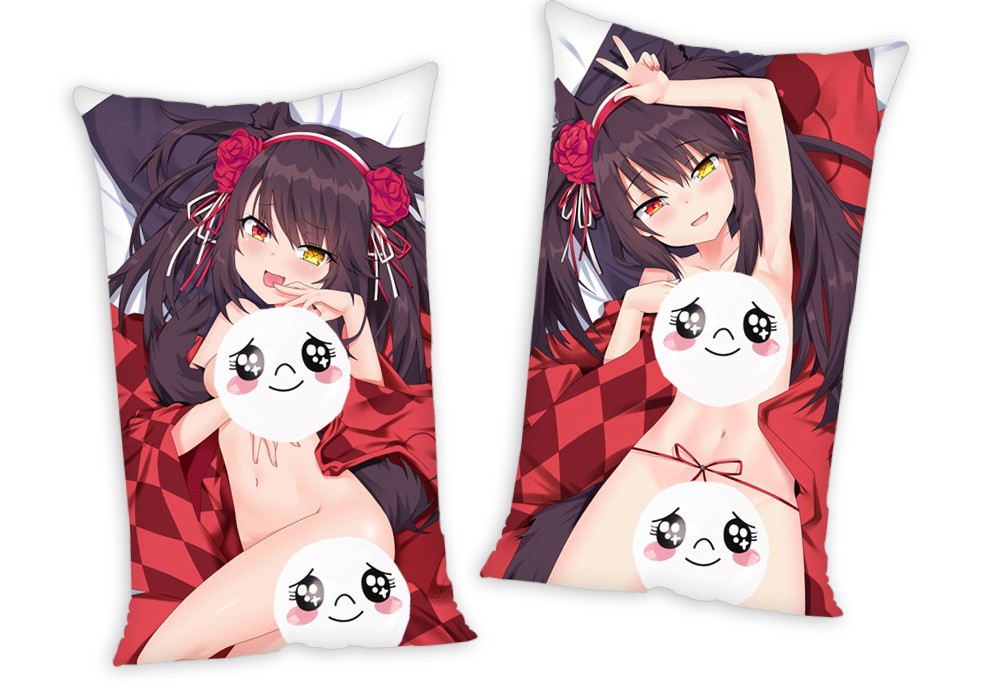 Date A Live Tokisaki Kurumi Anime Two Way Tricot Air Pillow With a Hole 35x55cm(13.7in x 21.6in)