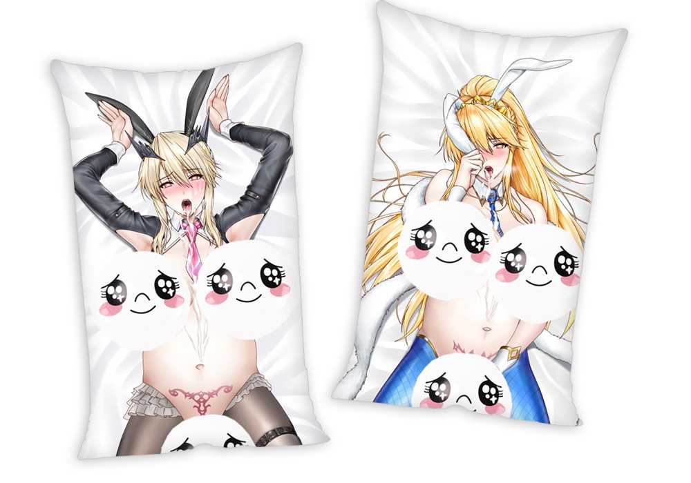 FateGrand Order FGO Nero Claudius Altria Pendragon Anime Two Way Tricot Air Pillow With a Hole 35x55cm(13.7in x 21.6in)