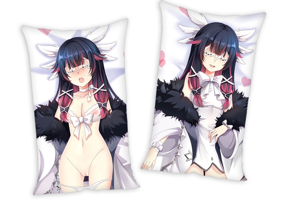 Genshin Impact Columbina Anime Two Way Tricot Air Pillow With a Hole 35x55cm(13.7in x 21.6in)