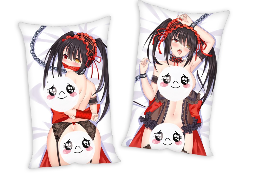 Date A Live Tokisaki Kurumi Anime Two Way Tricot Air Pillow With a Hole 35x55cm(13.7in x 21.6in)