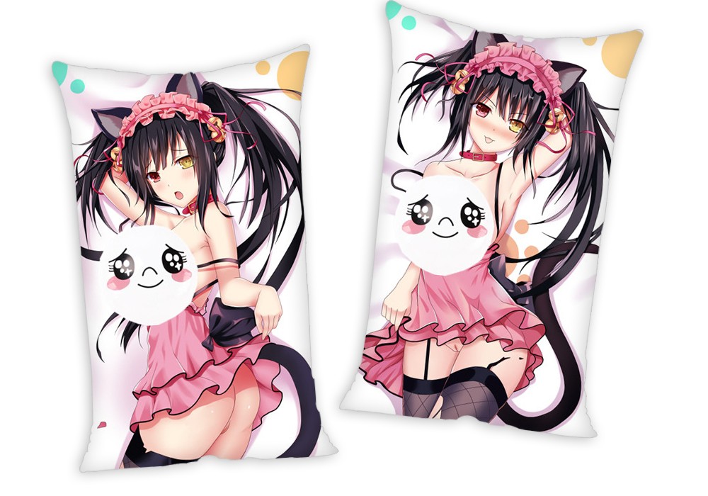 Date A Live Tokisaki Kurumi Anime Two Way Tricot Air Pillow With a Hole 35x55cm(13.7in x 21.6in)