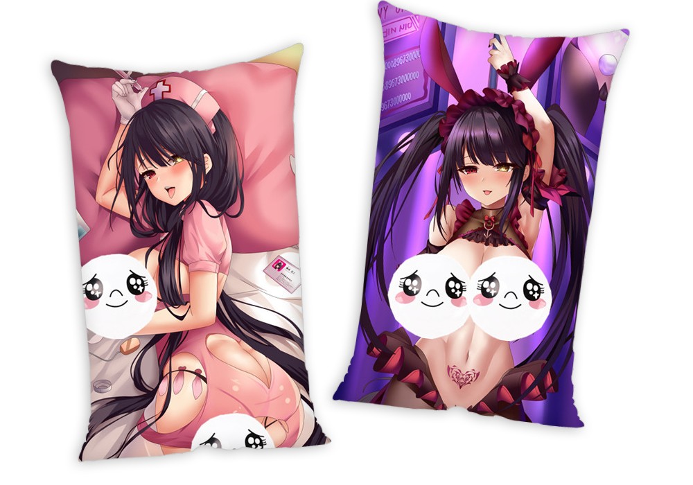 Date A Live Tokisaki Kurumi Anime Two Way Tricot Air Pillow With a Hole 35x55cm(13.7in x 21.6in)