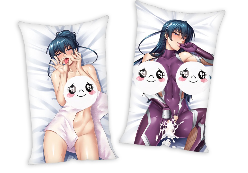 Anti Demon Ninja Asagi Asagi Igawa Anime Two Way Tricot Air Pillow With a Hole 35x55cm(13.7in x 21.6in)