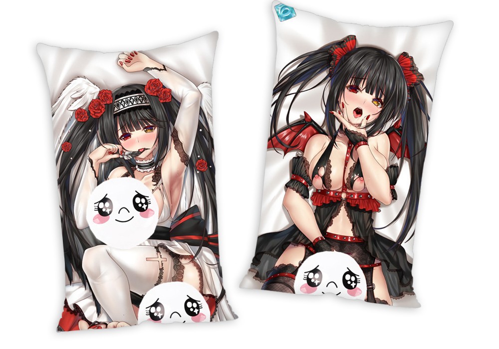 Date A Live Tokisaki Kurumi Anime Two Way Tricot Air Pillow With a Hole 35x55cm(13.7in x 21.6in)