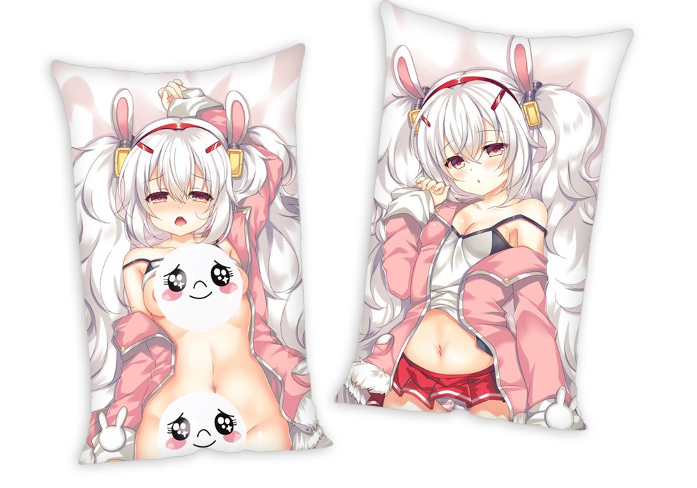 Azur Lane MNF Le Malin Anime Two Way Tricot Air Pillow With a Hole 35x55cm(13.7in x 21.6in)
