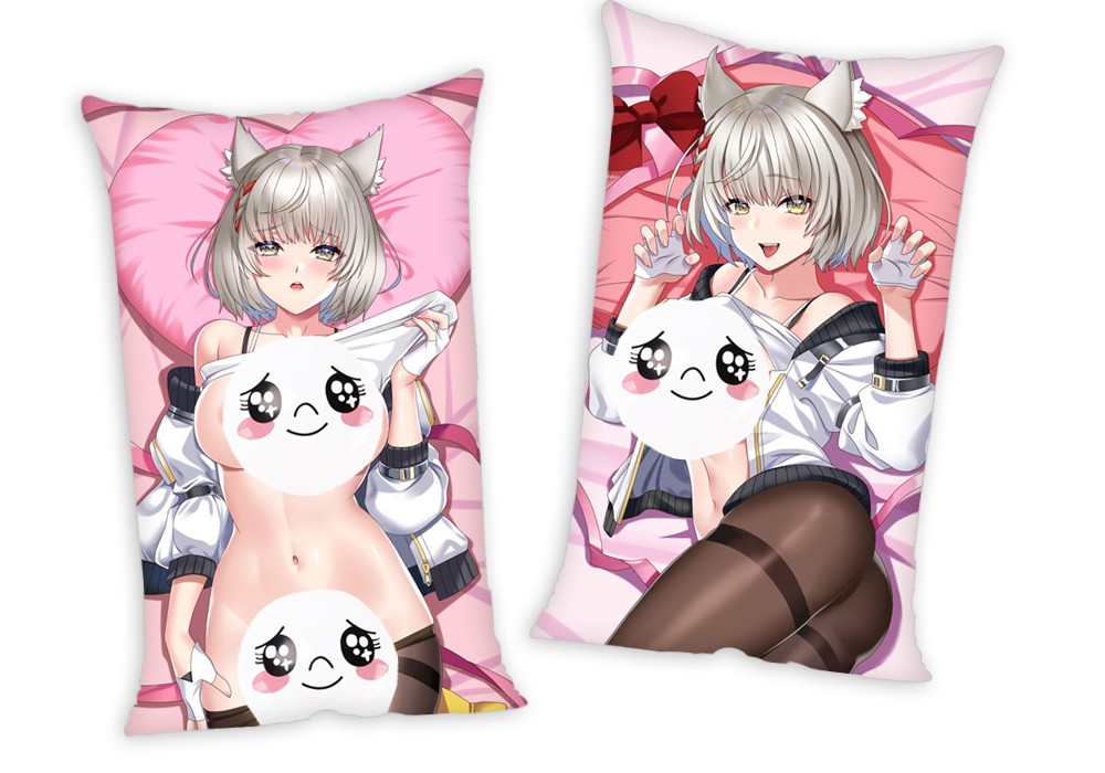 Xenoblade Chronicles Mio Anime Two Way Tricot Air Pillow With a Hole 35x55cm(13.7in x 21.6in)