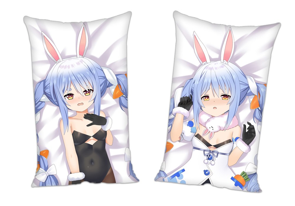 Virtual Youtuber Usada Pekora Anime 2Way Tricot Air Pillow With a Hole 35x55cm(13.7in x 21.6in)