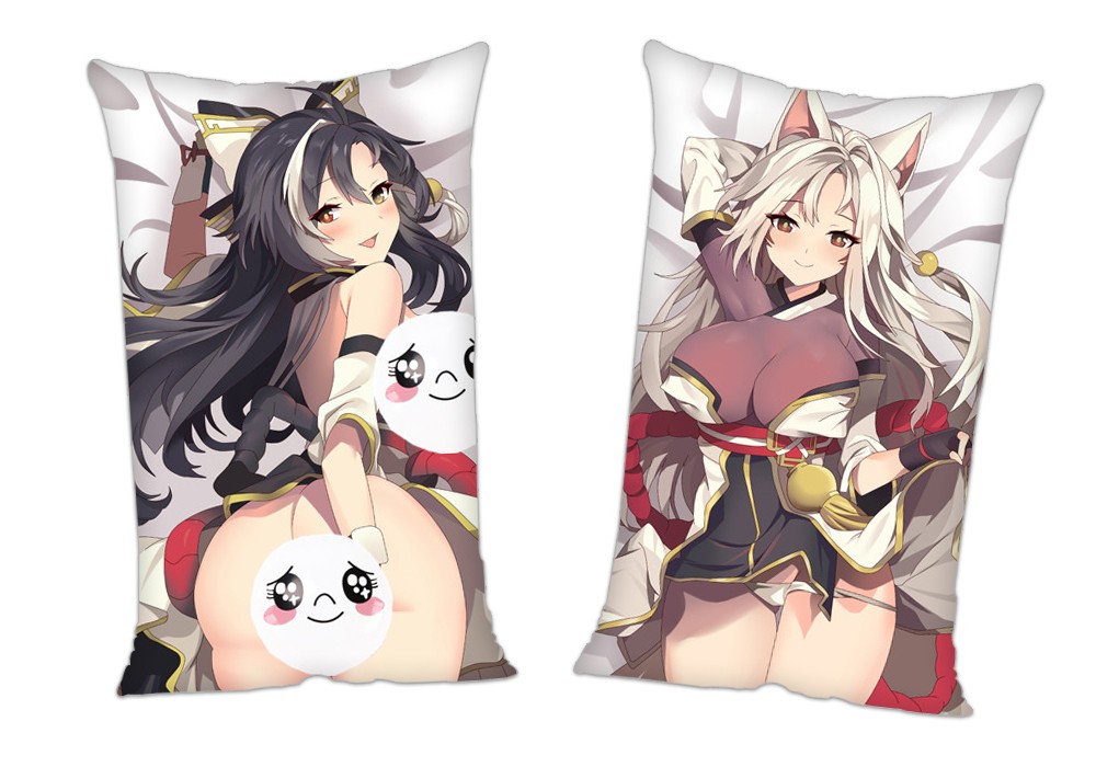 Elsword Ara Haan Anime 2Way Tricot Air Pillow With a Hole 35x55cm(13.7in x 21.6in)