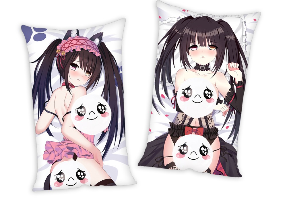 Date A Live Tokisaki Kurumi Anime Two Way Tricot Air Pillow With a Hole 35x55cm(13.7in x 21.6in)