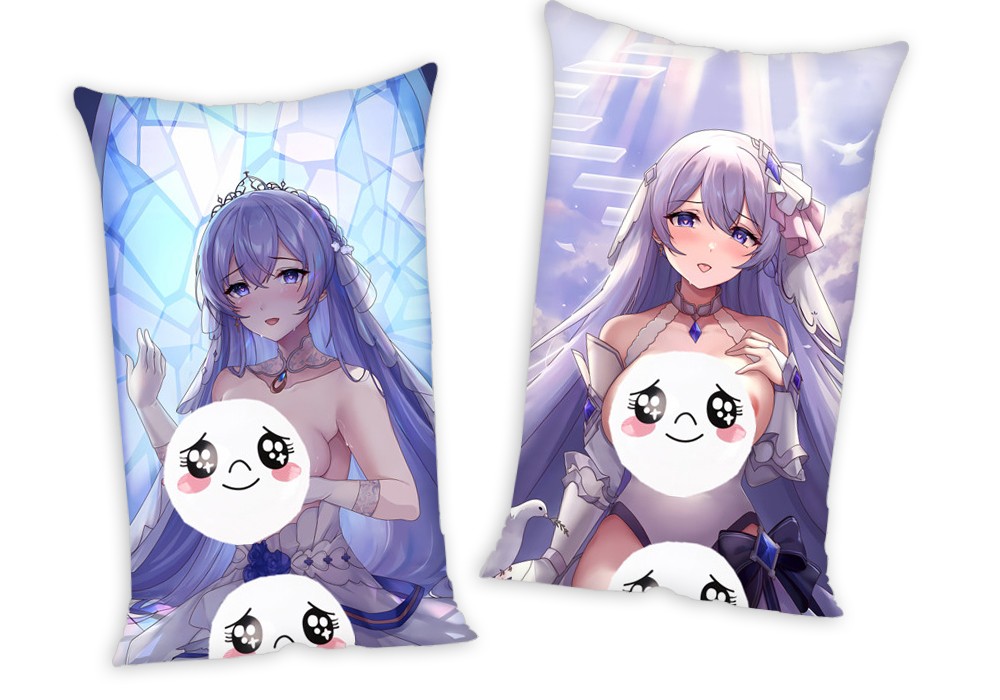 Azur Lane USS NEW JERSEY Anime Two Way Tricot Air Pillow With a Hole 35x55cm(13.7in x 21.6in)