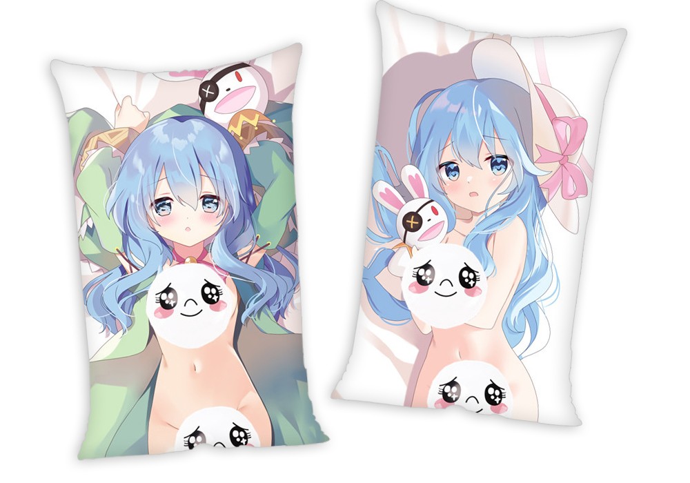 Date A Live Himekawa Yoshino Anime Two Way Tricot Air Pillow With a Hole 35x55cm(13.7in x 21.6in)