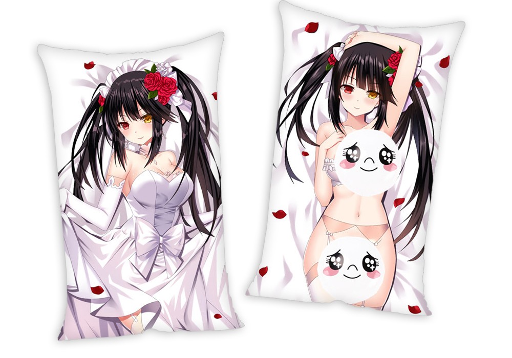 Date A Live Tokisaki Kurumi Anime Two Way Tricot Air Pillow With a Hole 35x55cm(13.7in x 21.6in)