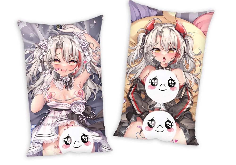 Granblue Fantasy Anime Two Way Tricot Air Pillow With a Hole 35x55cm(13.7in x 21.6in)