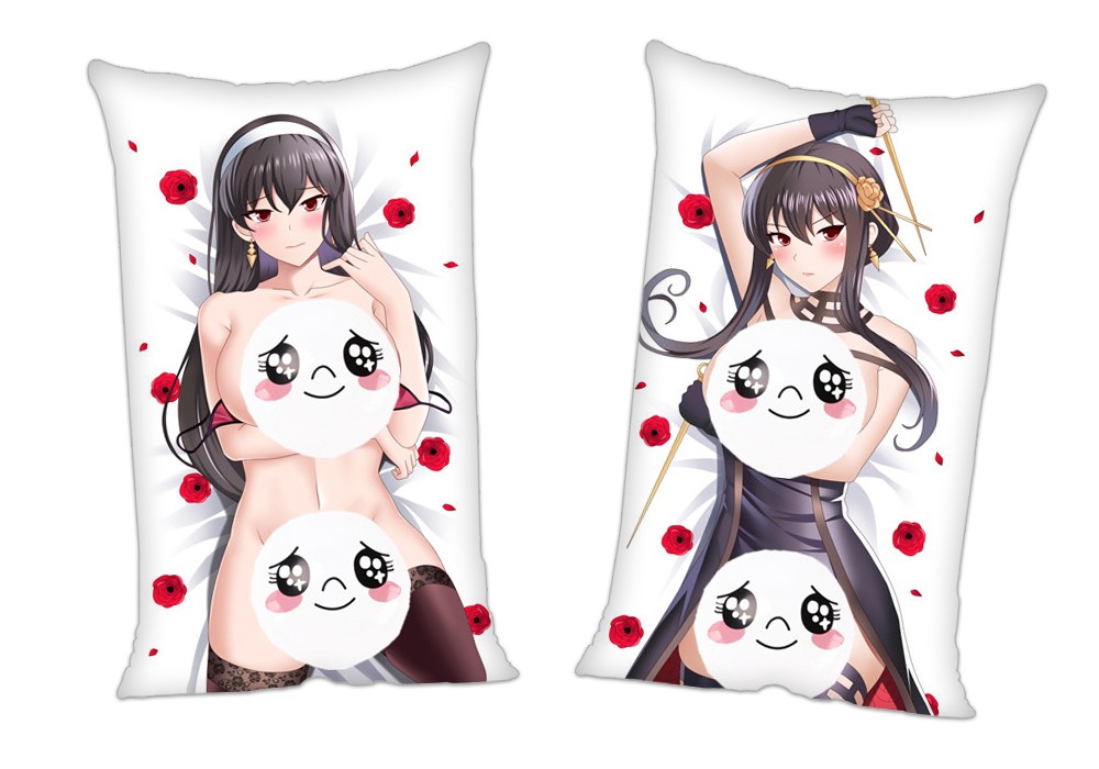 Spy x Family Thorn Princess Yor Forger Anime 2Way Tricot Air Pillow With a Hole 35x55cm(13.7in x 21.6in)