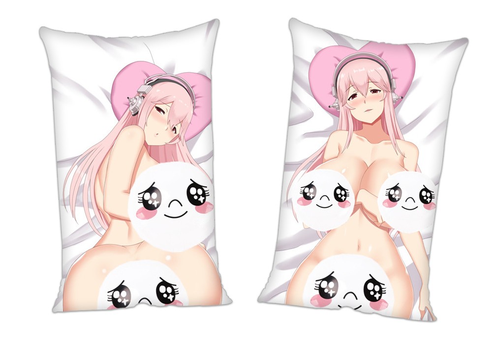 Super Sonico Anime 2Way Tricot Air Pillow With a Hole 35x55cm(13.7in x 21.6in)