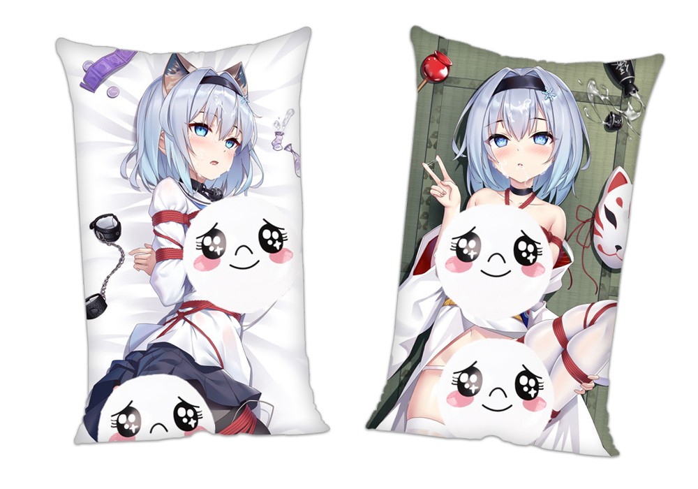 The Ryuo s Work is Never Done! Ginko Sora Anime 2Way Tricot Air Pillow With a Hole 35x55cm(13.7in x 21.6in)