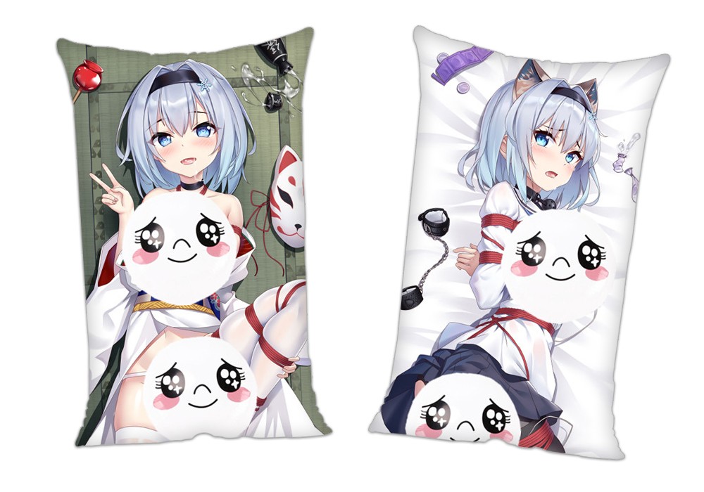The Ryuo s Work is Never Done! Ginko Sora Anime 2Way Tricot Air Pillow With a Hole 35x55cm(13.7in x 21.6in)