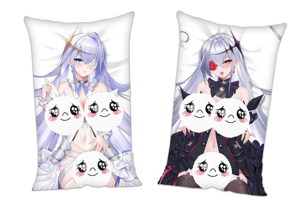 Azur Lane SMS Emden Anime 2Way Tricot Air Pillow With a Hole 35x55cm(13.7in x 21.6in)