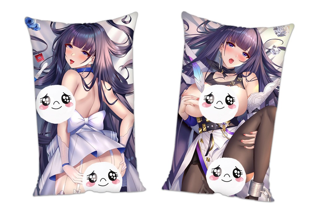 Honkai Impact 3rd Raiden Mei Anime 2Way Tricot Air Pillow With a Hole 35x55cm(13.7in x 21.6in)