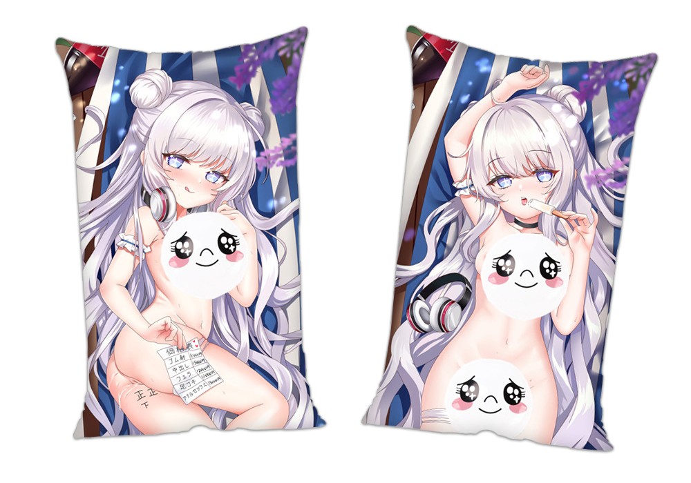 Azur Lane MNF Le Malin Anime 2Way Tricot Air Pillow With a Hole 35x55cm(13.7in x 21.6in)