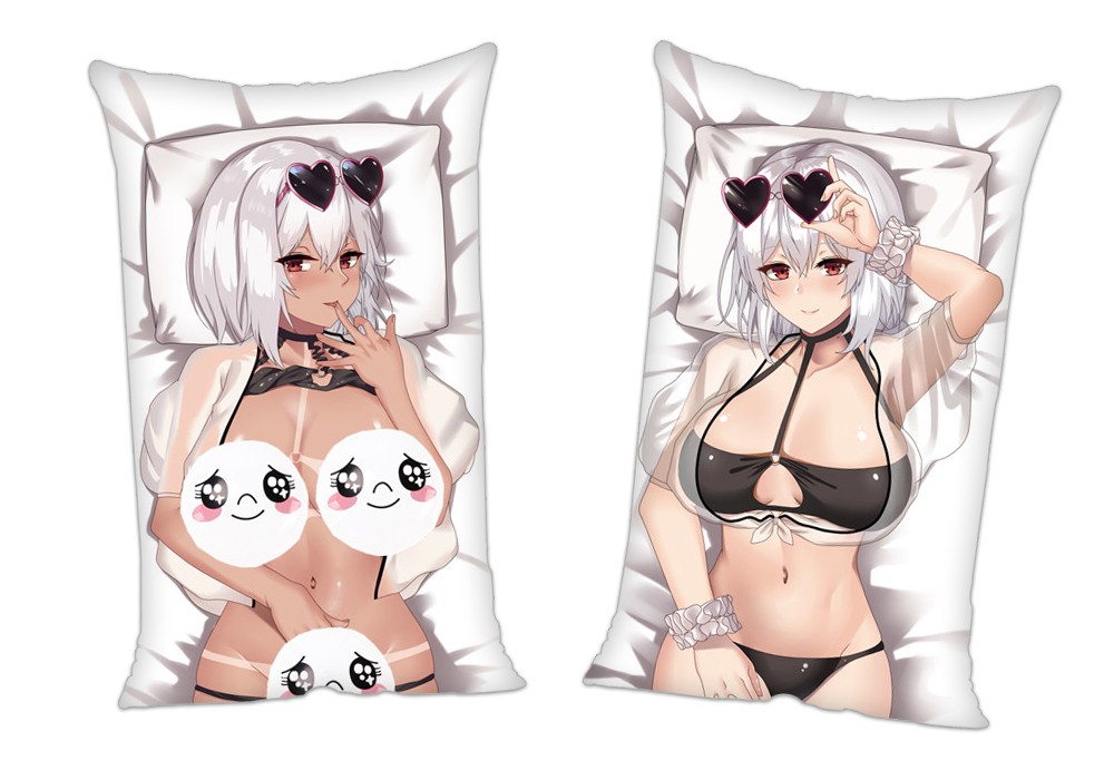 Azur Lane Sirius Anime 2Way Tricot Air Pillow With a Hole 35x55cm(13.7in x 21.6in)