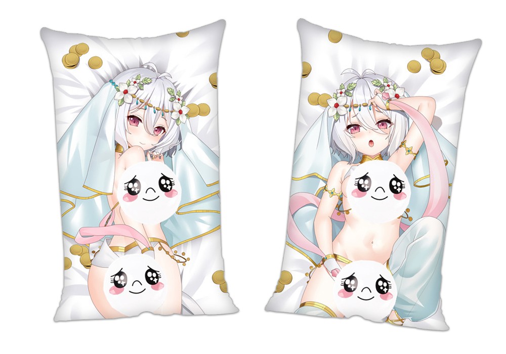 Princess Connect ReDive Kokkoro Anime 2Way Tricot Air Pillow With a Hole 35x55cm(13.7in x 21.6in)