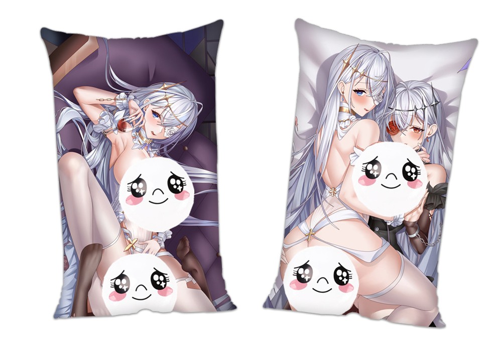 Azur Lane SMS Emden Anime 2Way Tricot Air Pillow With a Hole 35x55cm(13.7in x 21.6in)