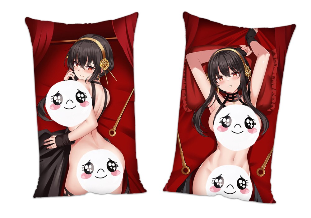 Spy x Family Thorn Princess Yor Forger Anime 2Way Tricot Air Pillow With a Hole 35x55cm(13.7in x 21.6in)
