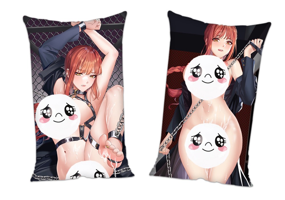 Chainsaw Man Makima Anime 2Way Tricot Air Pillow With a Hole 35x55cm(13.7in x 21.6in)