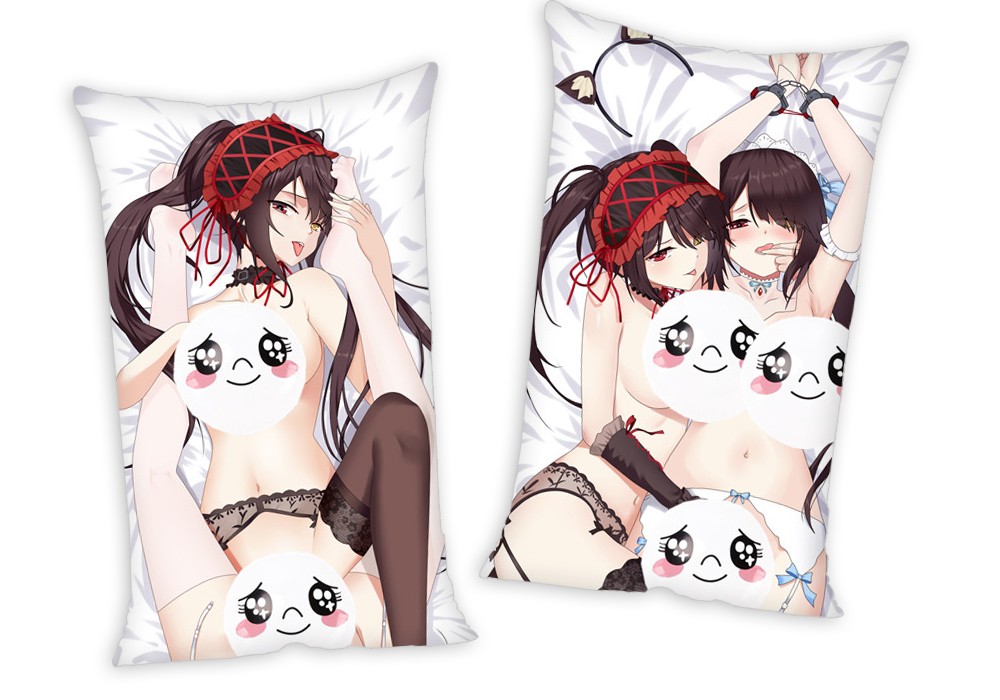 Date A Live Tokisaki Kurumi Anime Two Way Tricot Air Pillow With a Hole 35x55cm(13.7in x 21.6in)