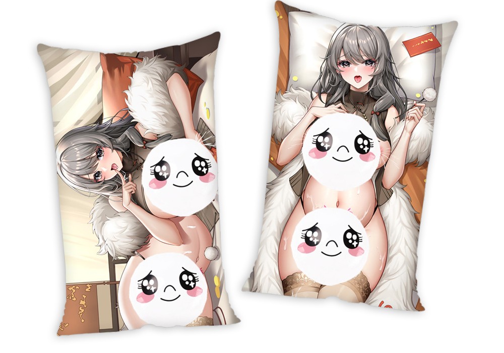 Azur Lane Anime Two Way Tricot Air Pillow With a Hole 35x55cm(13.7in x 21.6in)