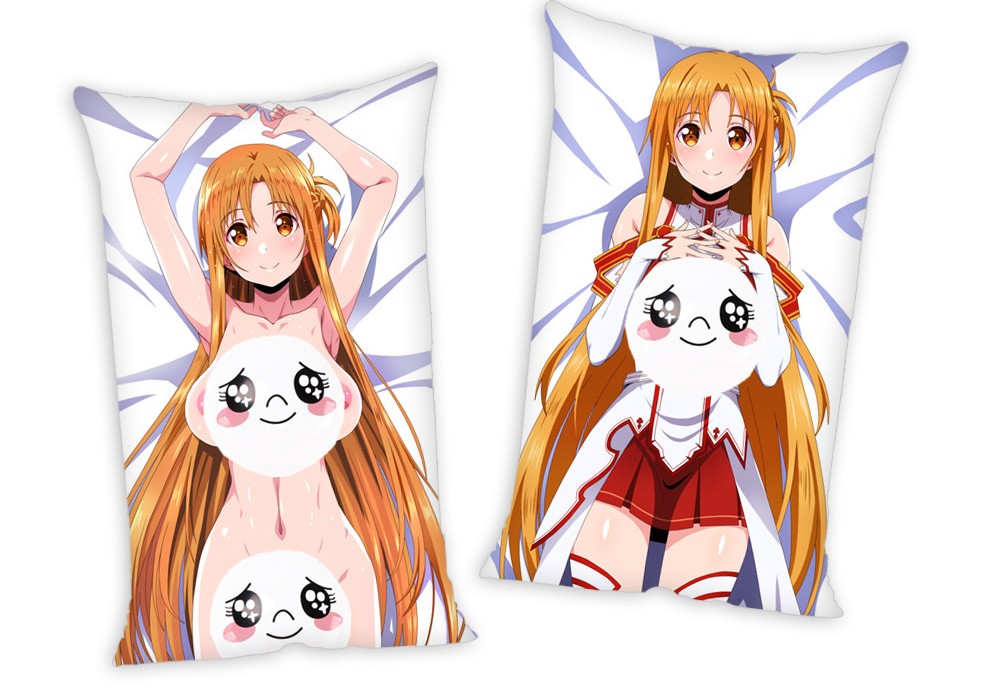 Sword Art Online Asuna Anime Two Way Tricot Air Pillow With a Hole 35x55cm(13.7in x 21.6in)
