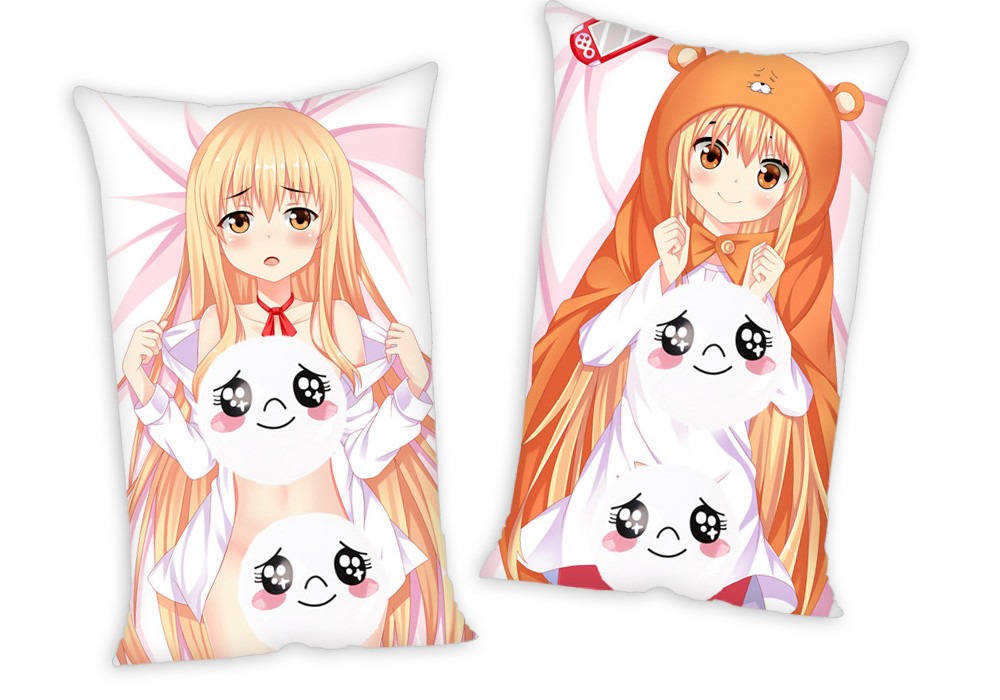 Himouto Umaru chan Umaru Doma Anime Two Way Tricot Air Pillow With a Hole 35x55cm(13.7in x 21.6in)