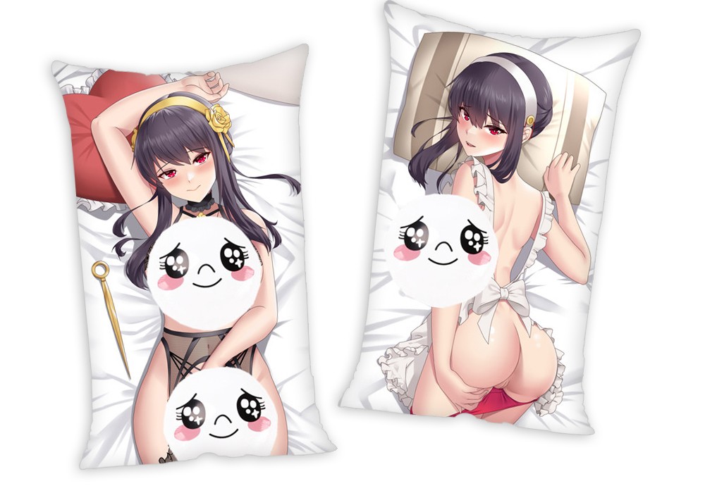 Spy x Family Thorn Princess Yor Forger Anime Two Way Tricot Air Pillow With a Hole 35x55cm(13.7in x 21.6in)