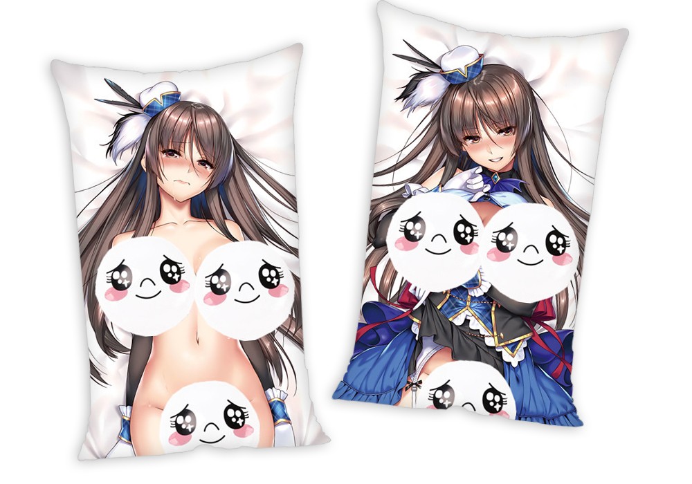 The Idolmaster Cinderella Girls Tsukioka Kogane Anime Two Way Tricot Air Pillow With a Hole 35x55cm(13.7in x 21.6in)