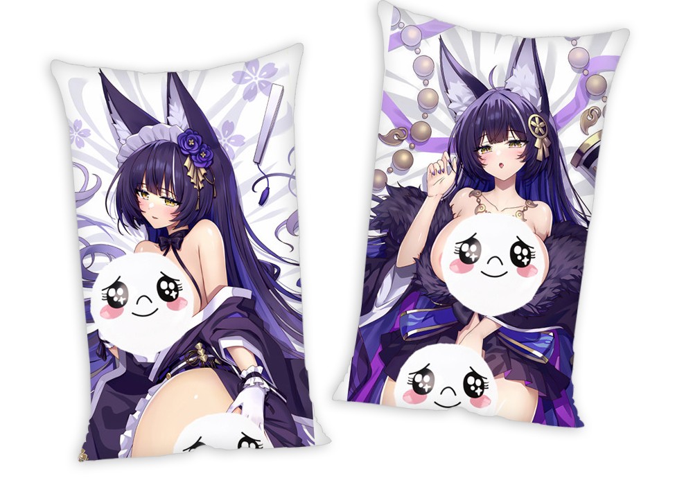 Azur Lane Anime Two Way Tricot Air Pillow With a Hole 35x55cm(13.7in x 21.6in)