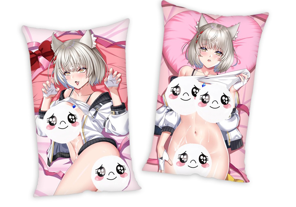 Xenoblade Chronicles Mio Anime Two Way Tricot Air Pillow With a Hole 35x55cm(13.7in x 21.6in)